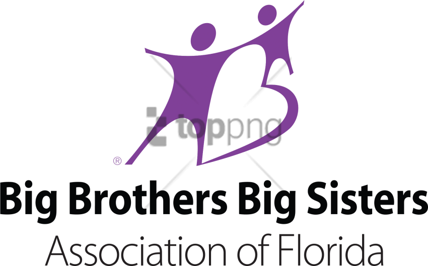 Free Png Big Brothers Big Sisters Of Middle Tennessee - Big Brothers Big Sisters Logo Png (850x529), Png Download