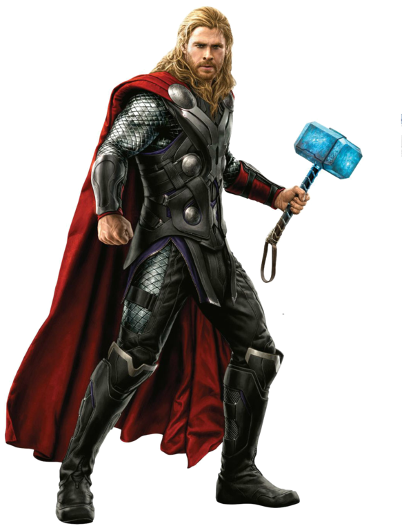 Thor Marvel Png - Thor Avengers Age Of Ultron (600x950), Png Download