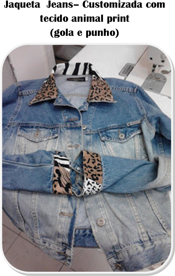 Customizau00e7u00e3o Em Jaqueta Jeans - Pattern (622x1024), Png Download