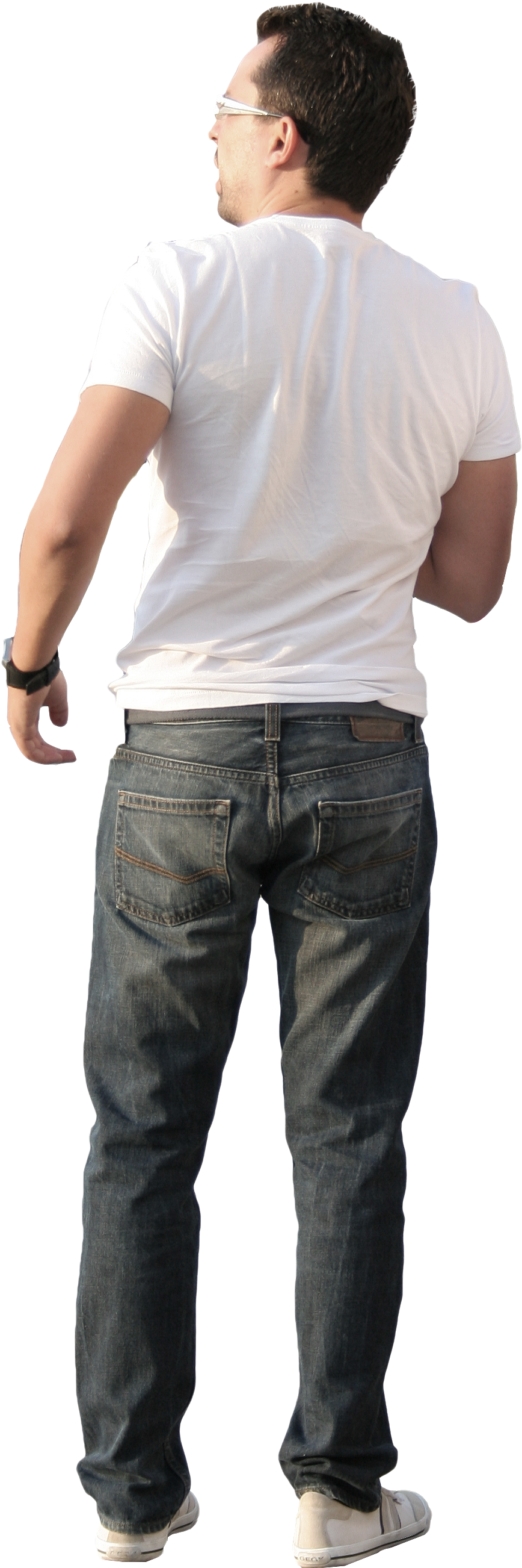 2d People - Standing (1360x2812), Png Download
