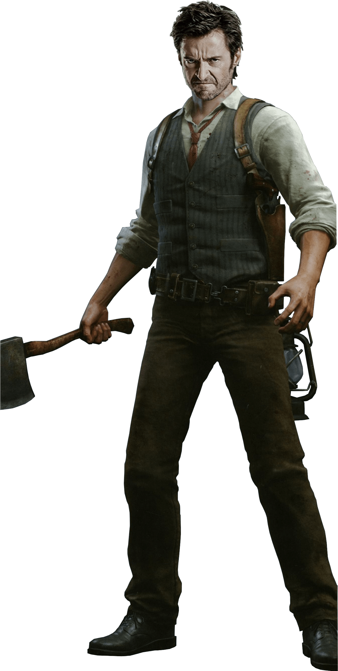 Inspired Hugh Jackman' Acting Wolverine - Wolverine Hugh Jackman Png (1348x2790), Png Download