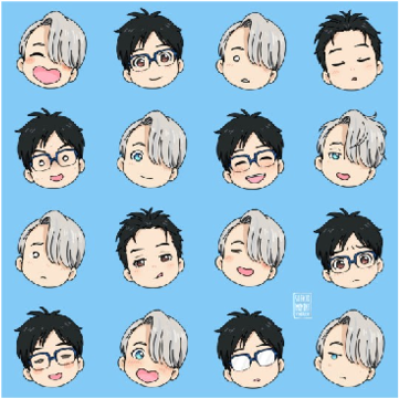 Docx - Yuri On Ice (600x776), Png Download