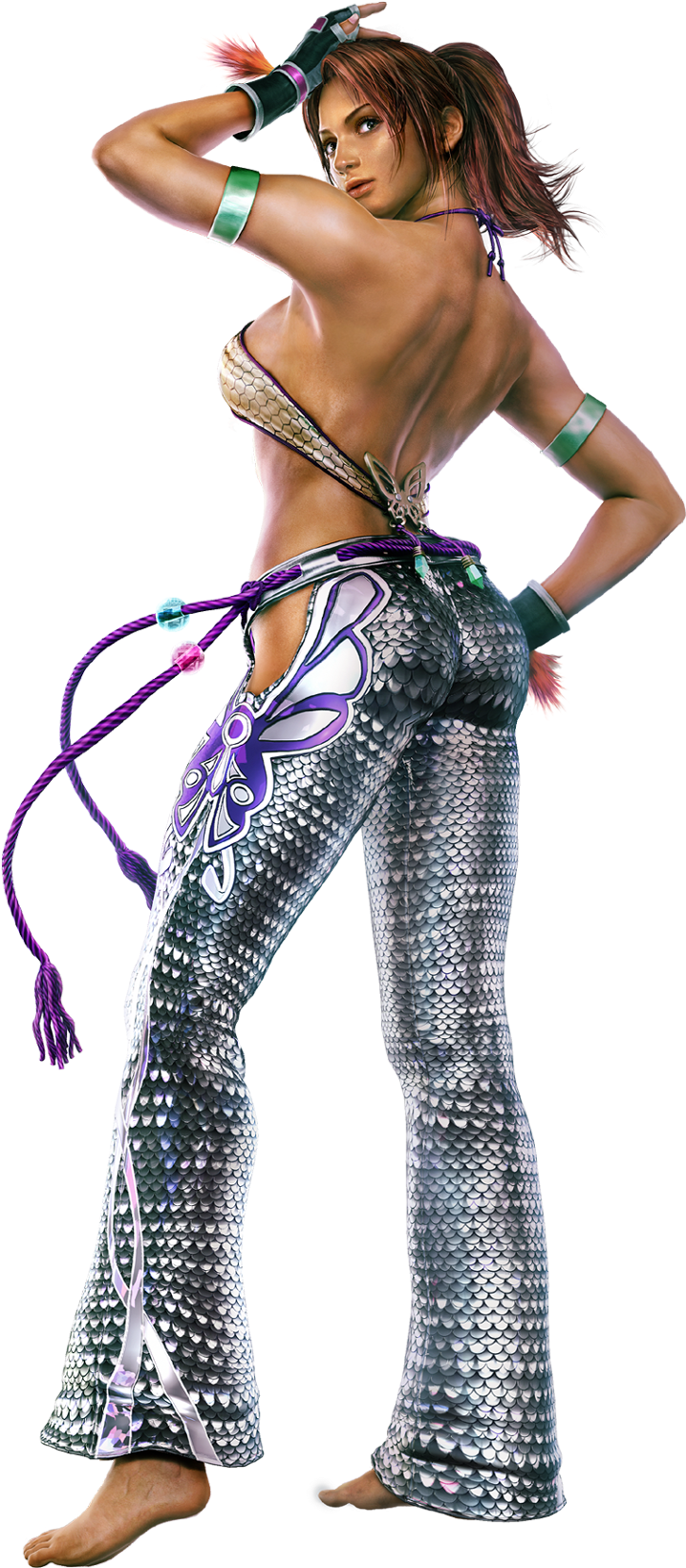 Christie - Tekken Christie Monteiro Hot (955x1700), Png Download