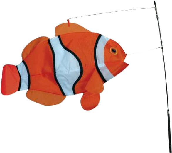 Image Of Clownfish Swimming 3d Fish - Manche A Air Poisson (728x728), Png Download