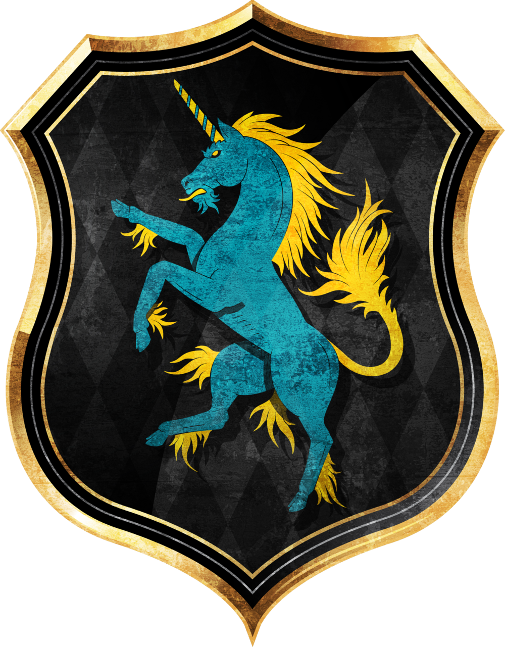 Unicornescape - Emblem (1000x1281), Png Download