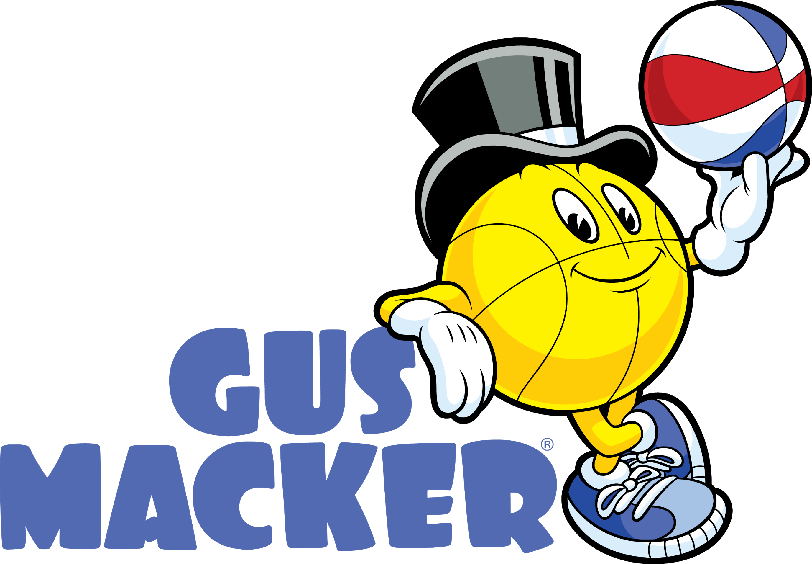 Clip Freeuse Library 3 On 3 Basketball Clipart - Gus Macker 2018 Logo (2754x1911), Png Download