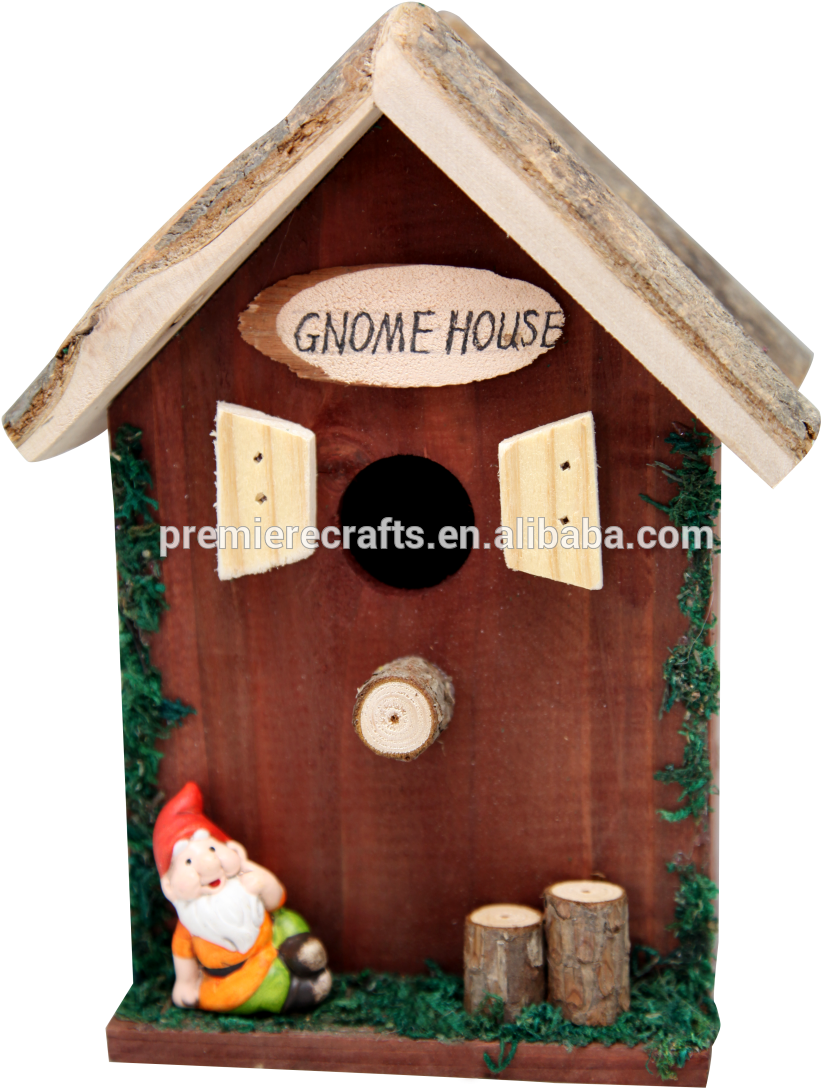 Santa Clausnew Bird House Kit/small Wood Crafts Bird - Outhouse (900x1130), Png Download