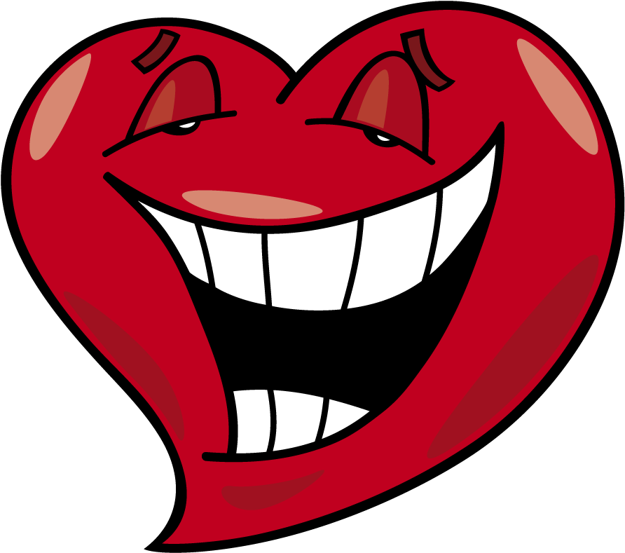 Mlena - Laughing Heart (916x800), Png Download
