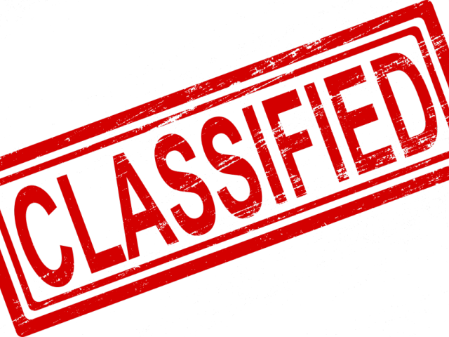 Classified Stamp Png Transparent Images - Parallel (640x480), Png Download