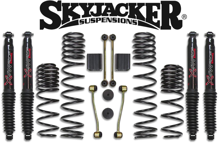 5" Suspension Kit Non-rubicon With Dual Rate Springs - Jeep Lift Kit Brands (800x600), Png Download
