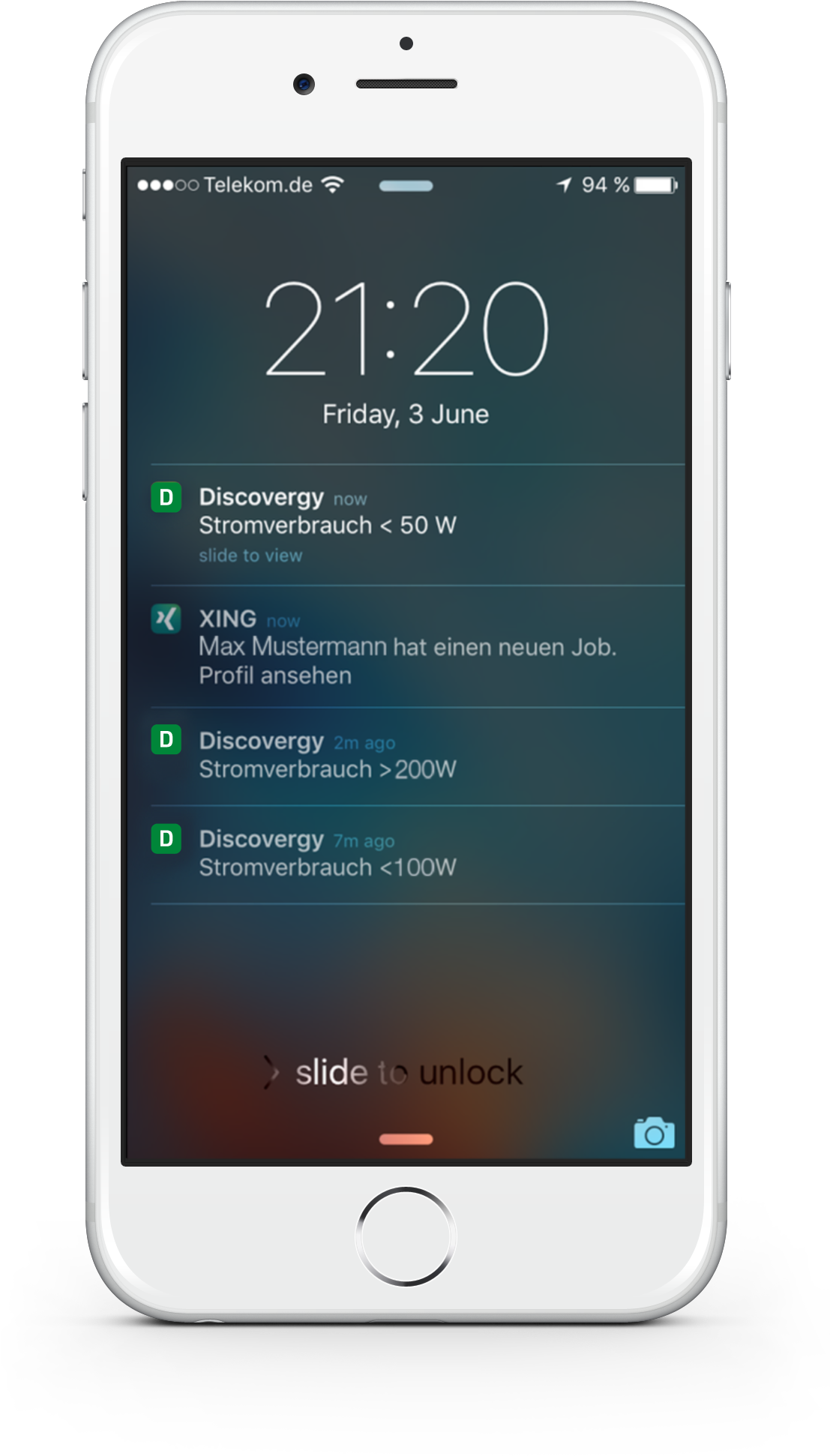 Intelligente Benachrichtigungen - Smartphone (1683x2518), Png Download