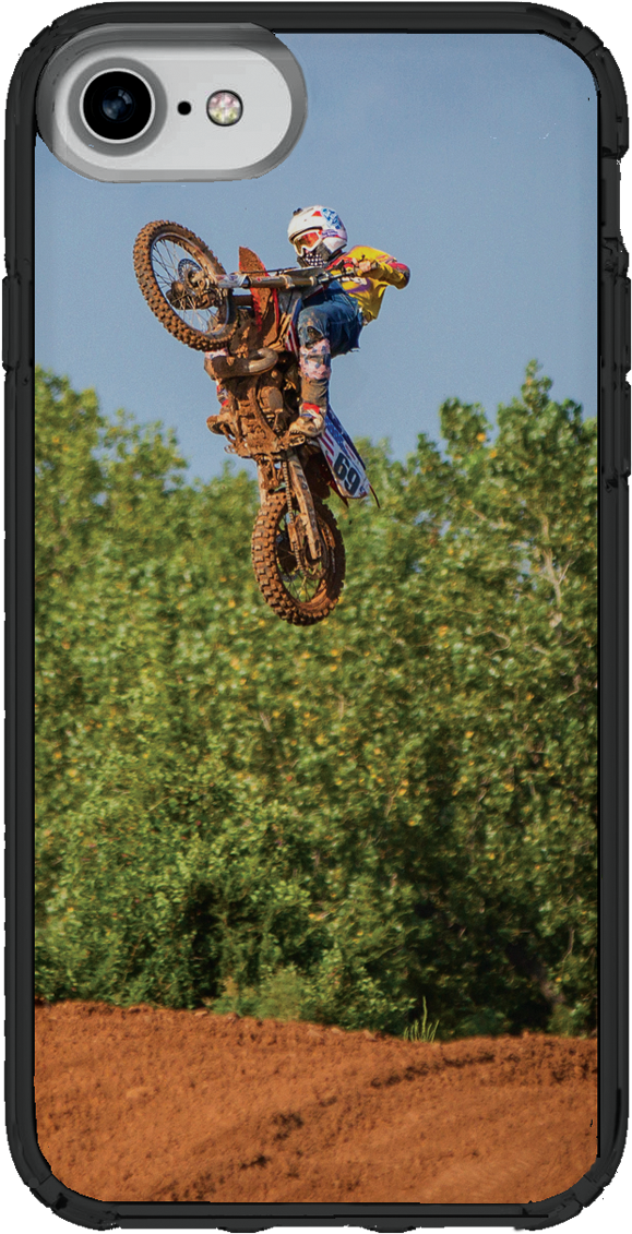 Bike Jump Iphone Case - Mobile Phone Case (1500x1500), Png Download
