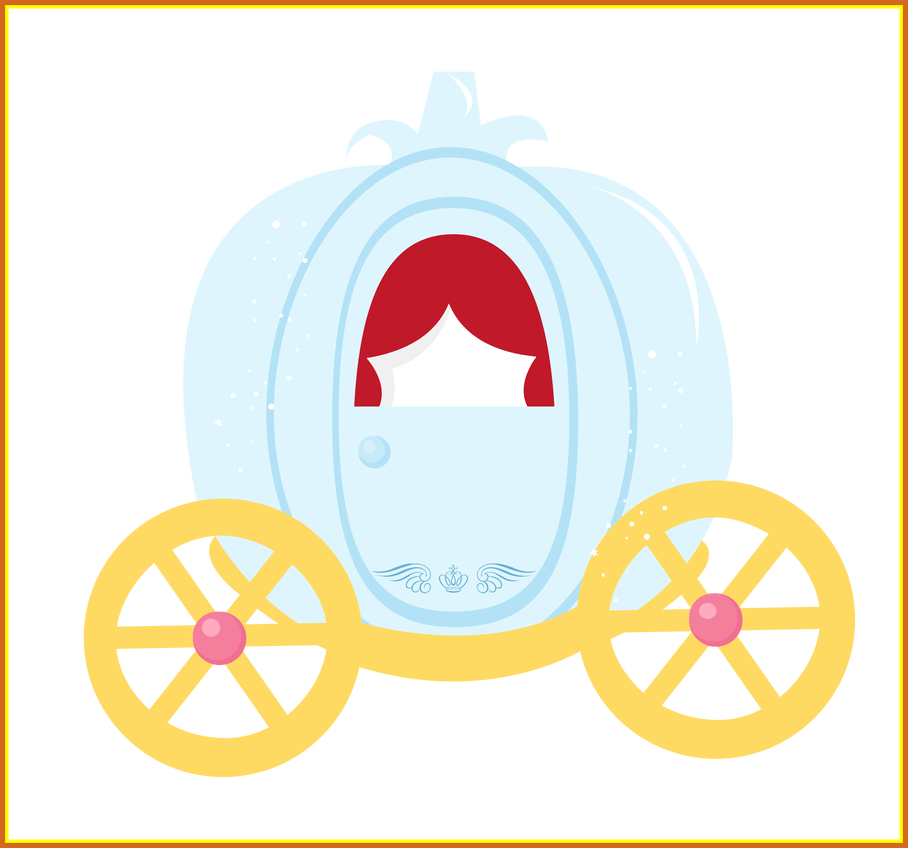 Fascinating Cinderela Cat Fairytale Princess Png Minus - Carriage (908x848), Png Download
