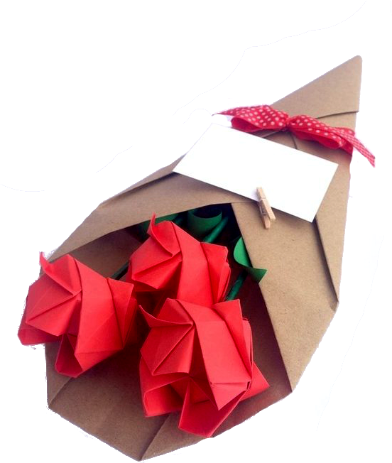 Origami (648x688), Png Download