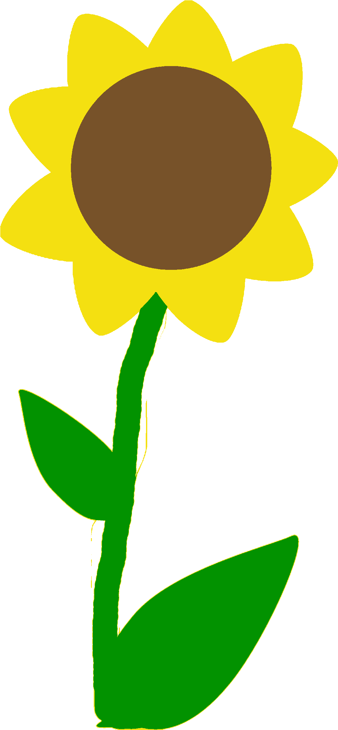 Dibujos De Flores - Planta Facil De Dibujar (1761x2400), Png Download