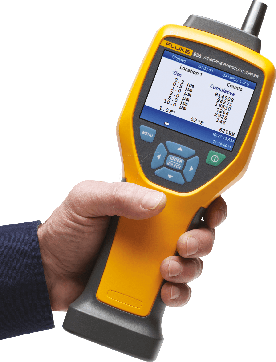Fluke 985 Particle Counter At Reichelt Elektronik - Fluke 985 (1180x1560), Png Download