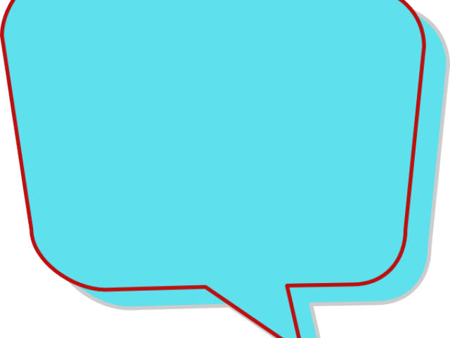 Speech Bubble Clipart (640x480), Png Download