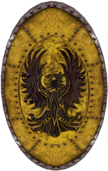 Bruma Shield - Elder Scrolls Oblivion Counties (572x578), Png Download