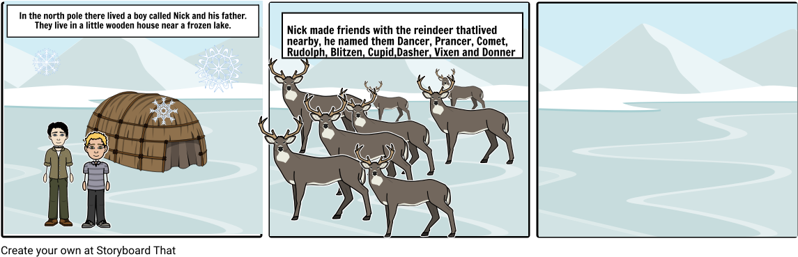 Santa Story (1164x385), Png Download
