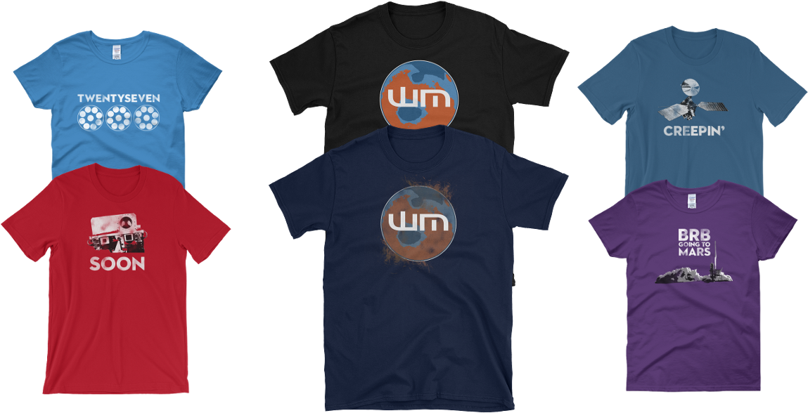 Introducing The Wemartians Shop - Active Shirt (1200x600), Png Download