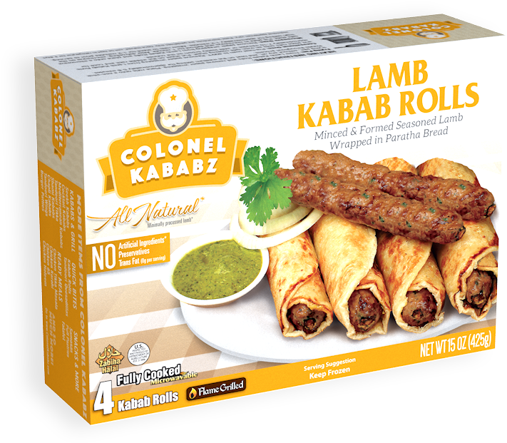 Lamb Kabab Rolls - Taquito (737x737), Png Download