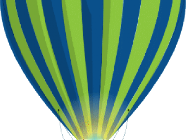 Hot Air Balloon Clipart Airship - Hot Air Balloon (640x480), Png Download