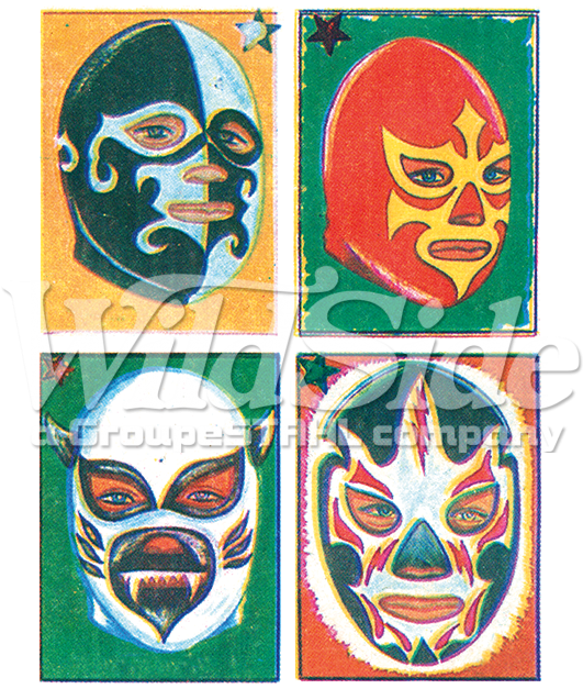 Lucha Masks - Mask (675x675), Png Download