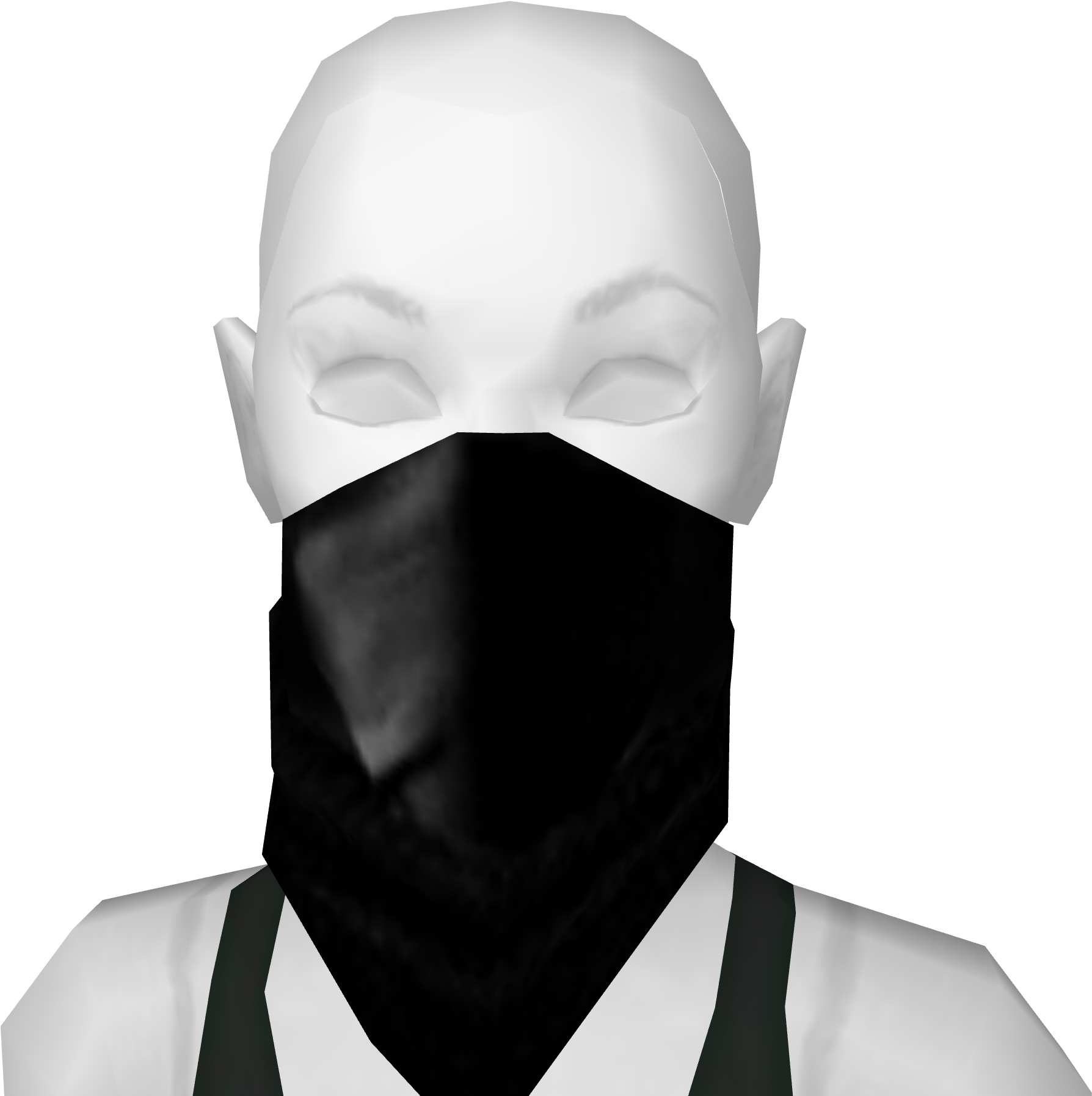 Avatar Female Ninja Custom Mask - Female Ninja Mask (2730x2048), Png Download