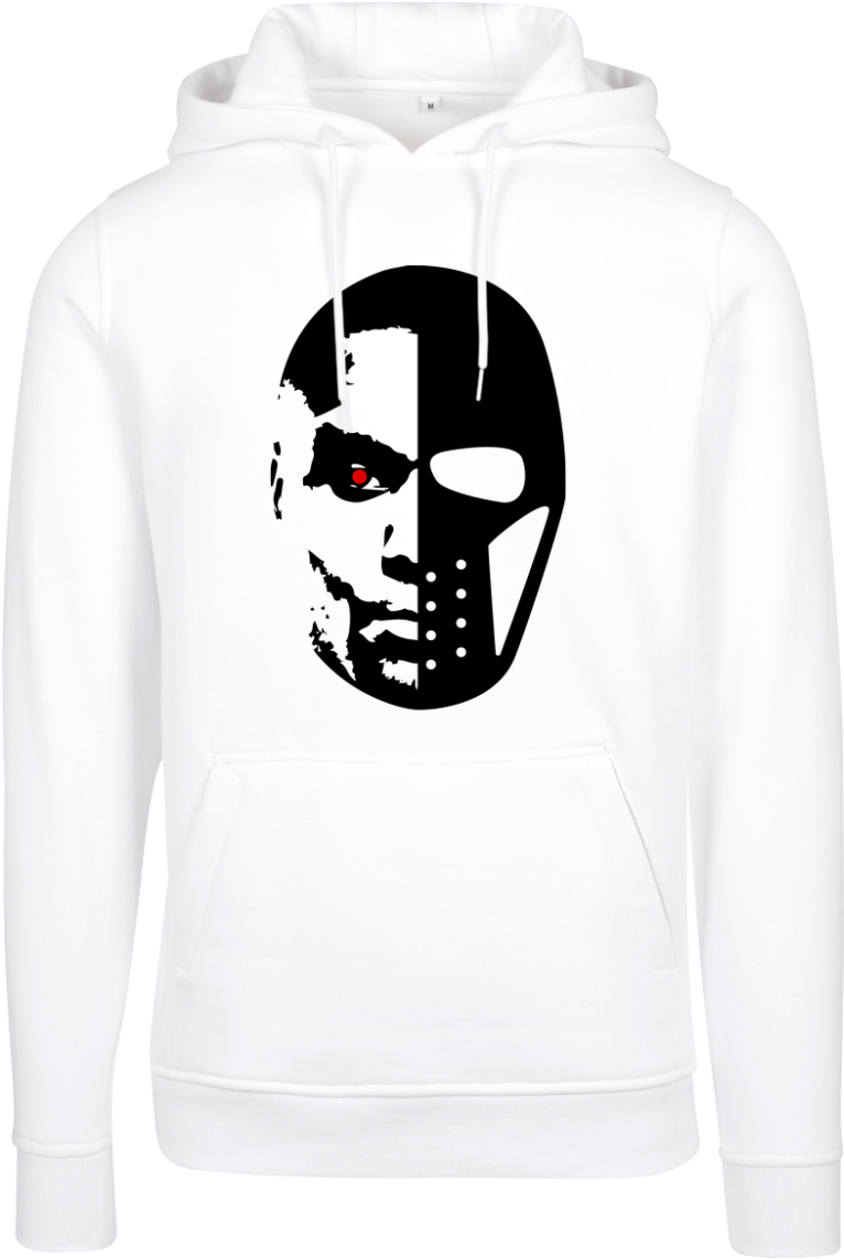 Jason Two-face Hoodie - Hoodie (1000x1300), Png Download
