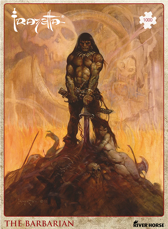Cart - Frank Frazetta Posters (900x750), Png Download