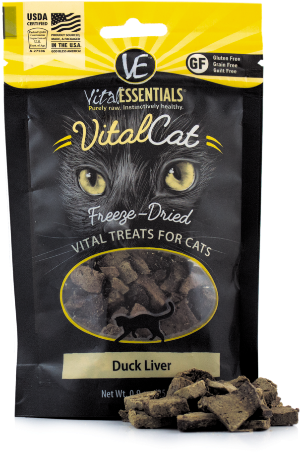 Vital Essentials Vital Cat Freeze Dried Grain Free - Vital Essentials Cat Treats Tuna (723x1000), Png Download