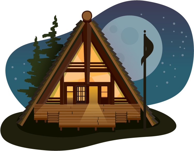 A Frame A Frame Vector Illustration Illustration Vector - Illustration (1099x824), Png Download