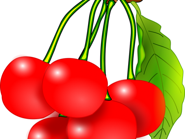 Cherry Clipart Kind Fruit - Cherry Fruit Clipart (640x480), Png Download