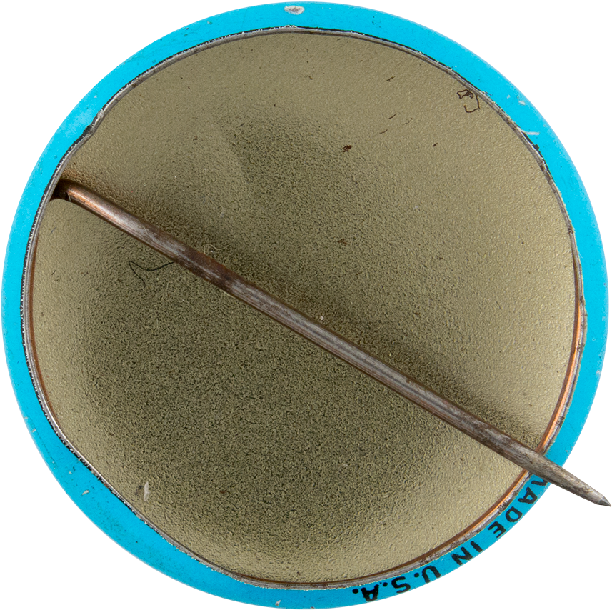 Astronaut Breakfast Game Blue Button Back Advertising - Circle (1000x1014), Png Download