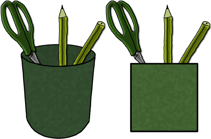 Pen Stands [re (730x481), Png Download