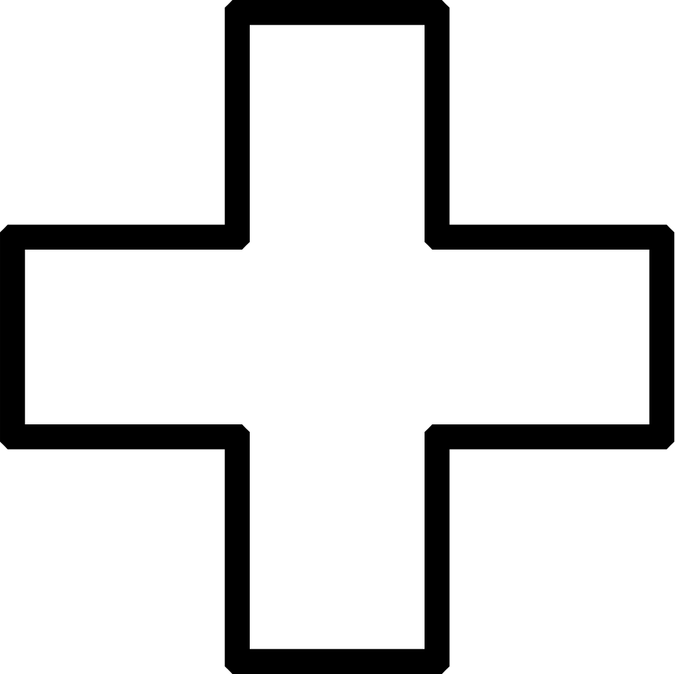 Png File Svg - Cross (981x980), Png Download