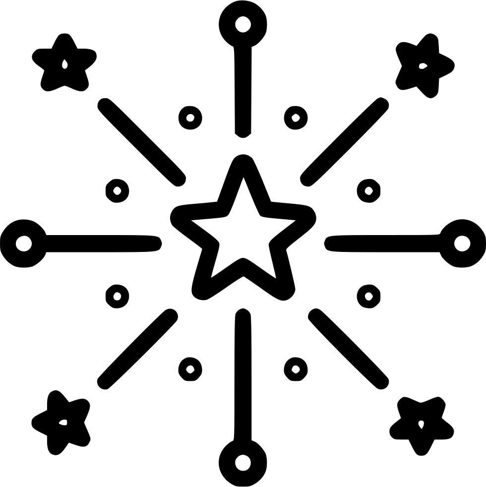 Png File Svg - Icono Png Fuegos Artificiales (980x982), Png Download