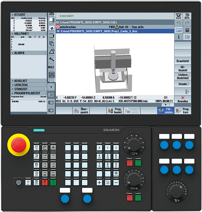 Premium Class Cncs Delivering Ultimate Performance - Cnc Siemens 840d (1280x720), Png Download