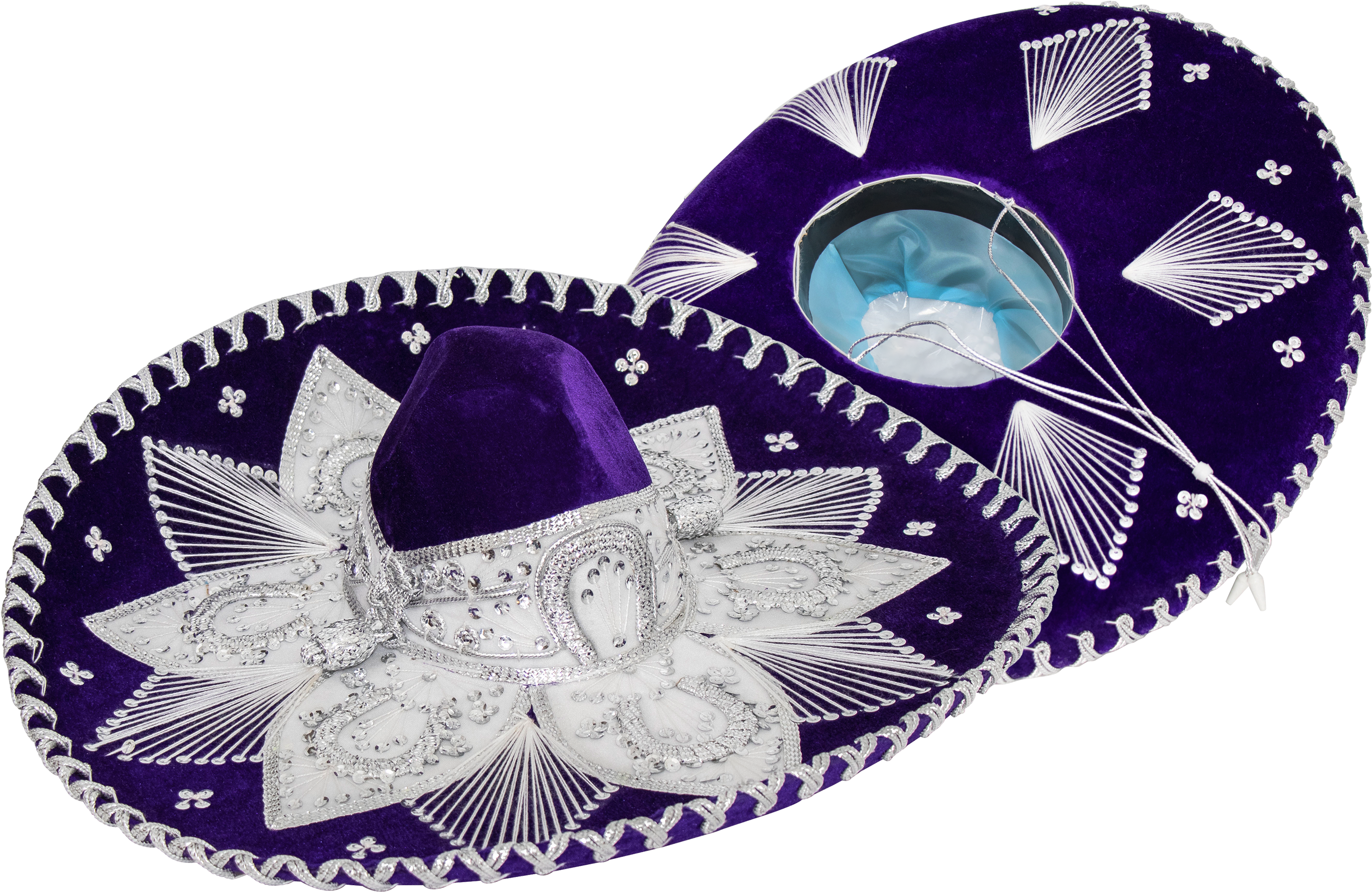 Genuine Sombrero Adult Mariachi Sombrero Charro Hat - Sombrero (2880x1833), Png Download