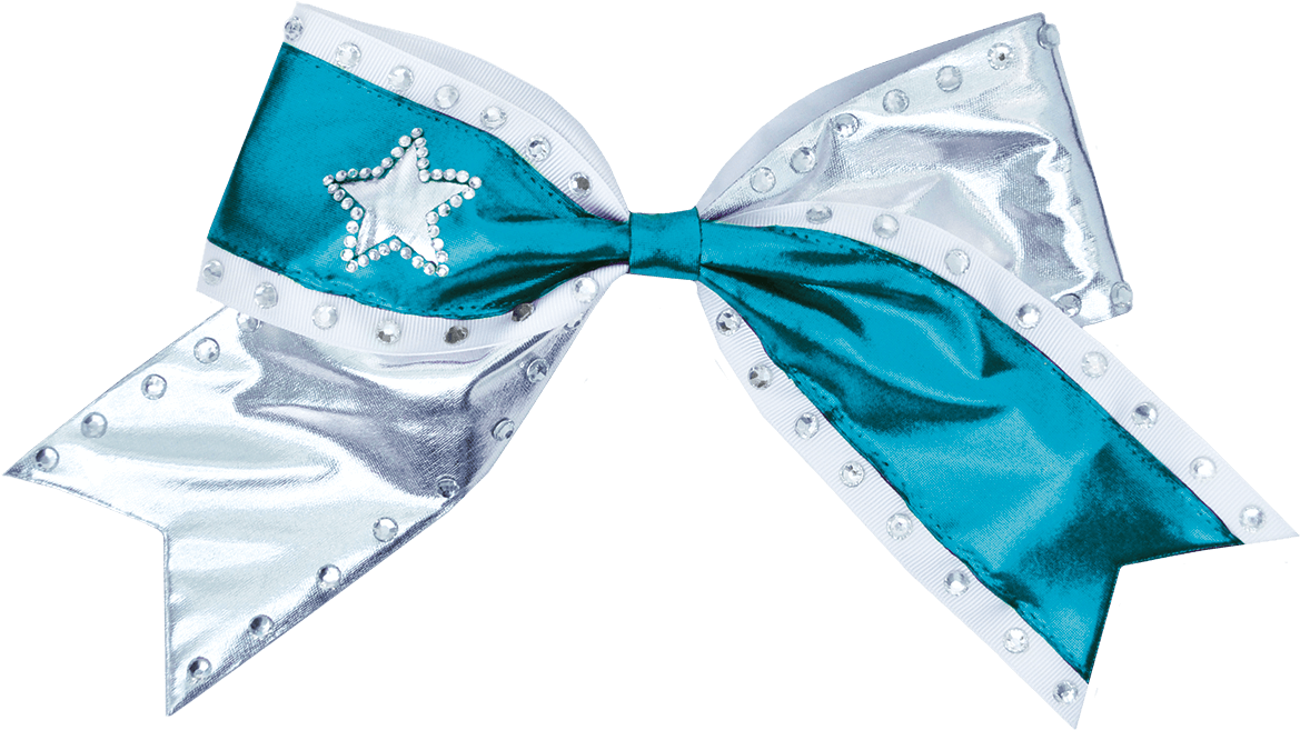 Chassé Jumbo Star Metallic Rhinestone Hair Bow (1200x1424), Png Download