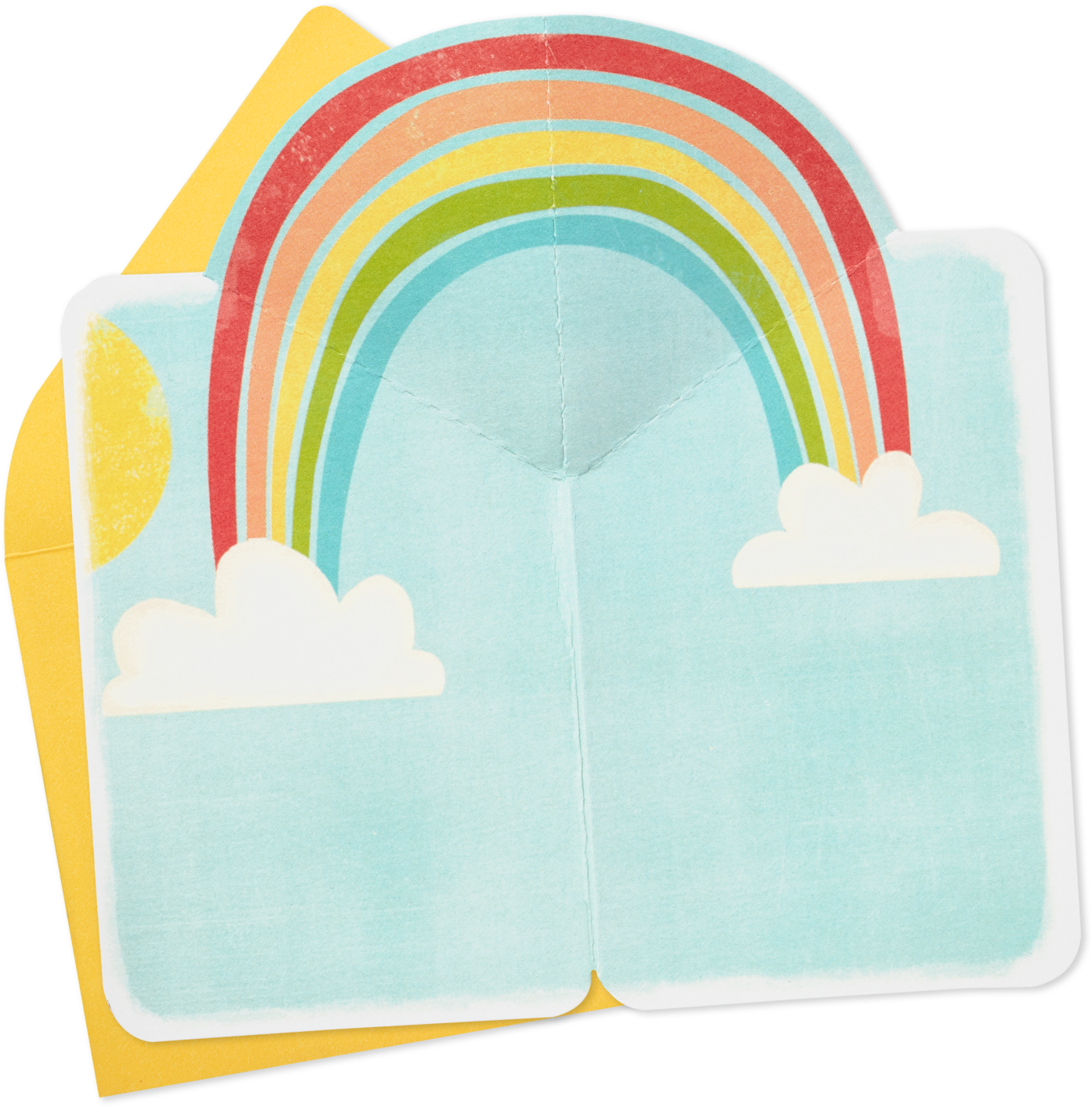 25" Mini Rainbow Pop Up Blank - Arch (1470x1470), Png Download