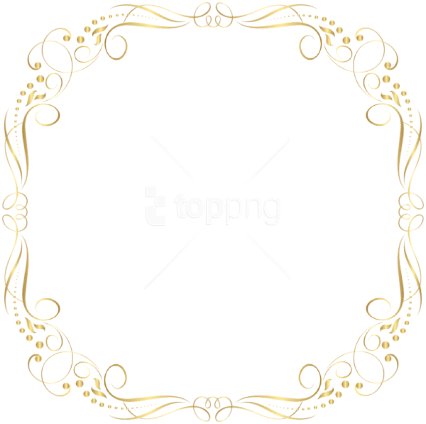 Download Border Frame Deco Clipart Png Photo - Circle (850x846), Png Download