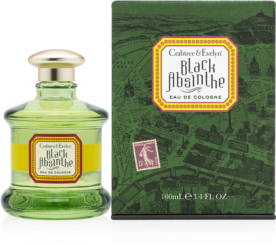 Black Absinthe Eau De Cologne - Perfume (1000x1000), Png Download