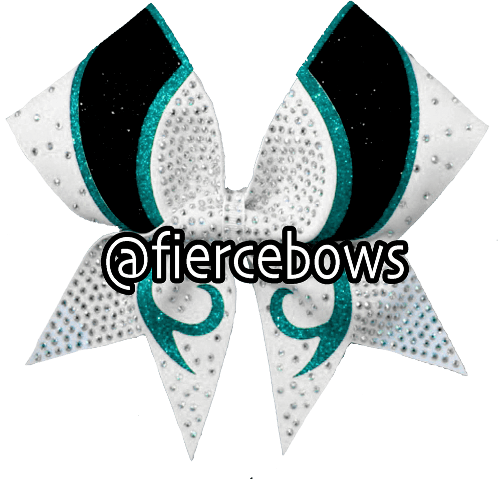 Glitter Cheer Bows - Party Favor (1024x992), Png Download