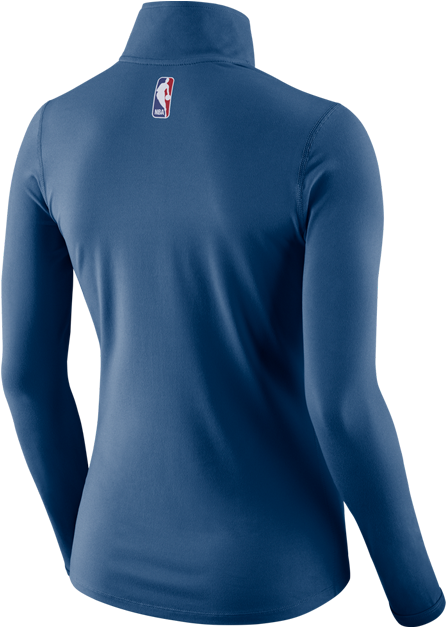 Minnesota Timberwolves Women's Half Zip Element Jacket - Active Shirt (500x667), Png Download