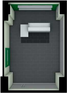0927 Floorplan - Screen Door (1000x563), Png Download