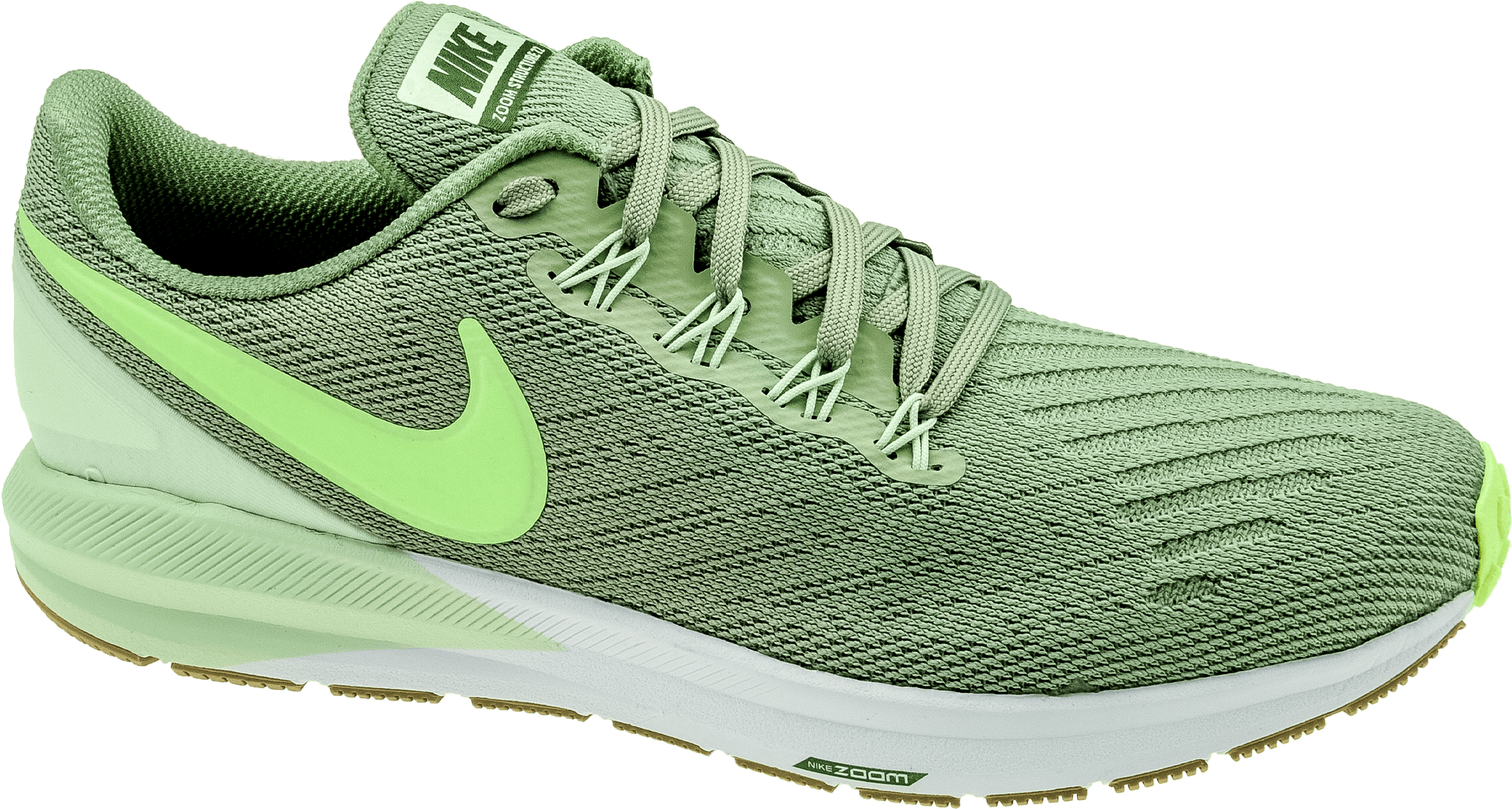 Nike Air Zoom Structure 22 Spruce Fog/barely Volt Bestellen - Nike Free (2400x1350), Png Download