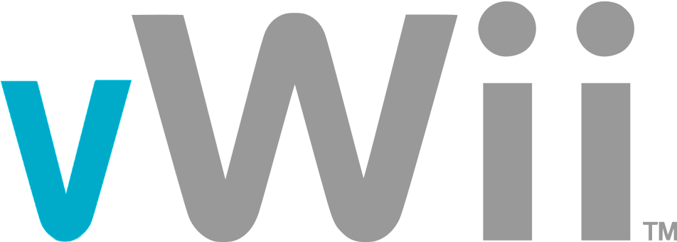 Virtual Wii - Nintendo Wii (1000x339), Png Download