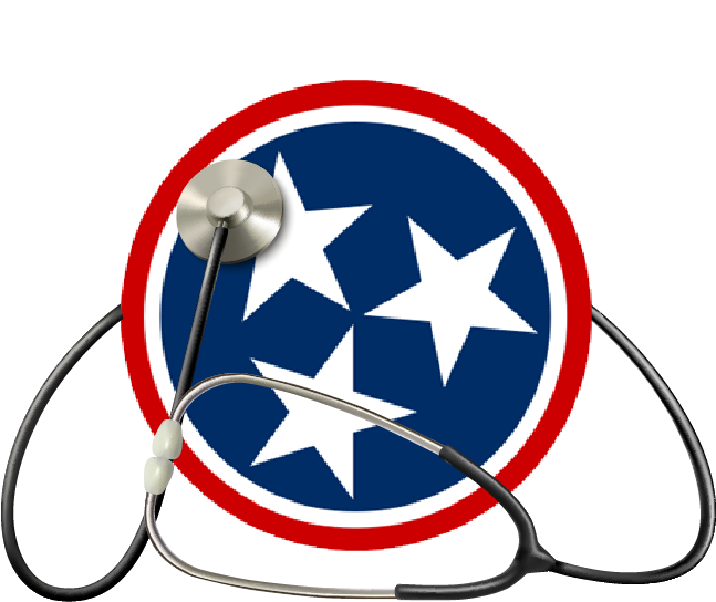 Tennessee Nurse Practitioner Association - Tennessee State Outline Flag (646x619), Png Download