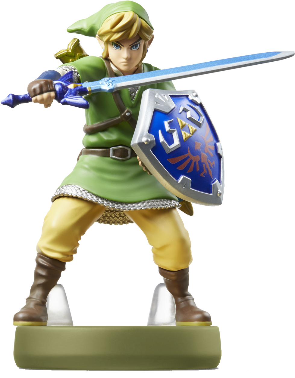 All Images Come Frome The Official Nintendo E3 Press - Skyward Sword Link Amiibo (1542x1722), Png Download